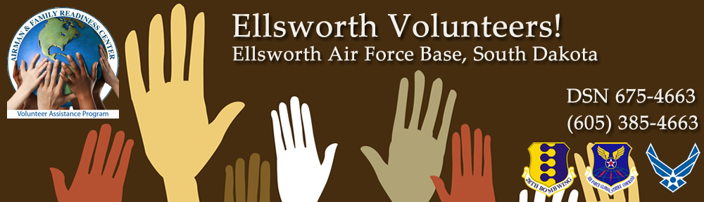 Ellsworth AFB Volunteers!